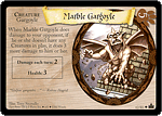 Gargouille de marbre