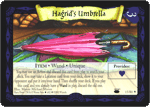 Le parapluie rose de Hagrid