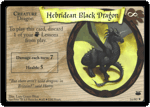Dragon noir des H�brides